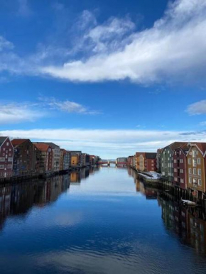 Stilig bryggeleilighet i Trondheim sentrum